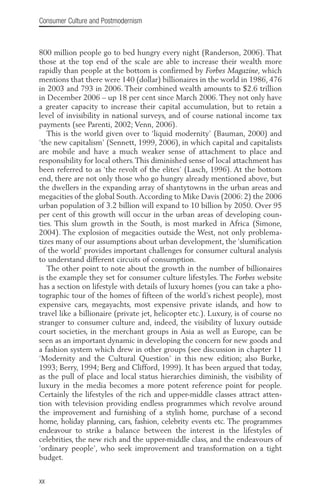 Consumer Culture And Postmodernism Published In Association With Theory ...