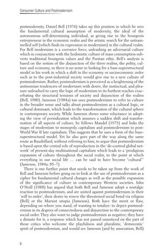 Consumer Culture And Postmodernism Published In Association With Theory ...