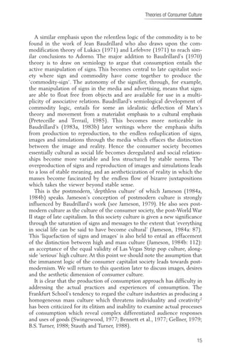 Consumer Culture And Postmodernism Published In Association With Theory ...