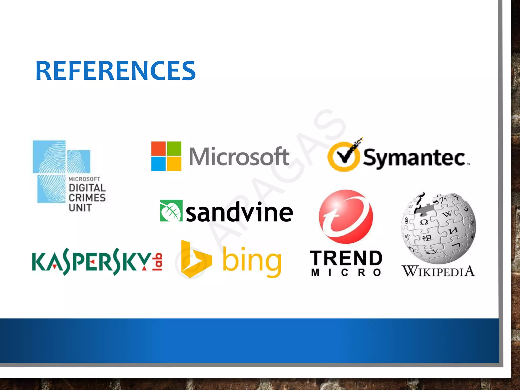 REFERENCES
©
AR
AG
AS
 