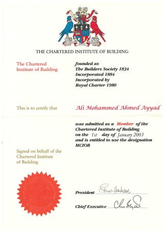 Ali Ayyad attested Cer.