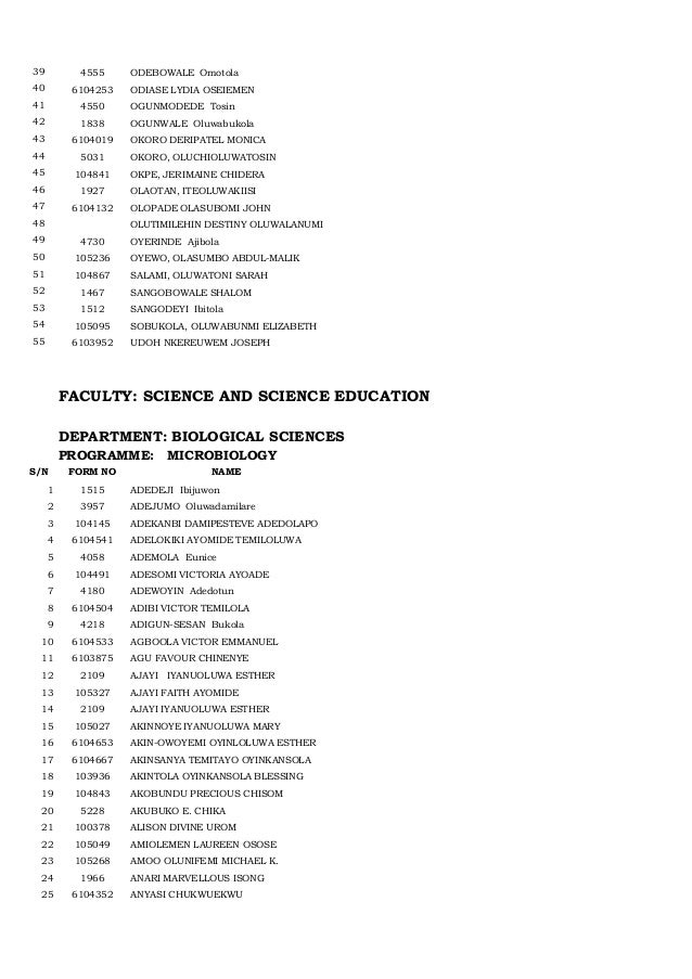 St Jude Heritage >> Bowen University (BU) Admission List 2016/2017 Released www.alluniver… St Jude Heritage >> Bowen University (BU) Admission List 2016/2017 Released www.alluniver…