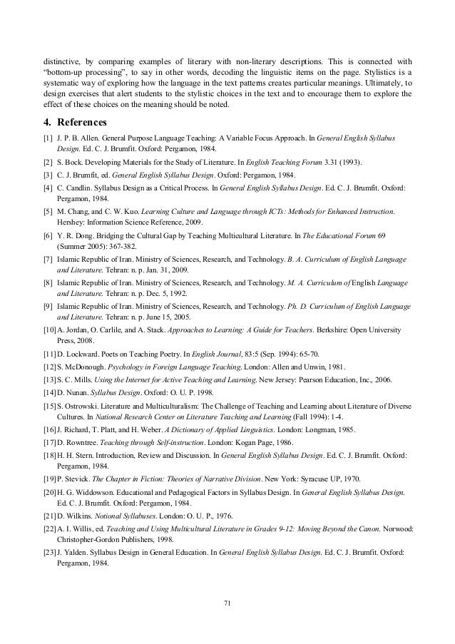 teachers syllabus