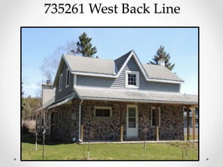 735261 West Back Line
 