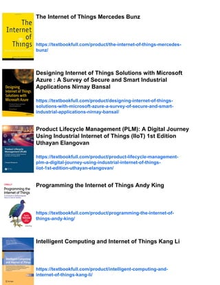 Industrial Internet of Things Sabina Jeschke | PDF