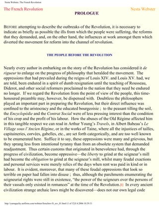 French Revolution A Study In Democracy Nesta H Webster | PDF