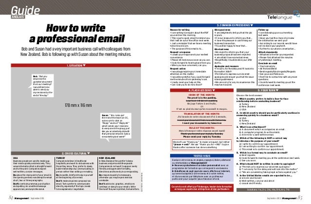 How to write emails professionaly