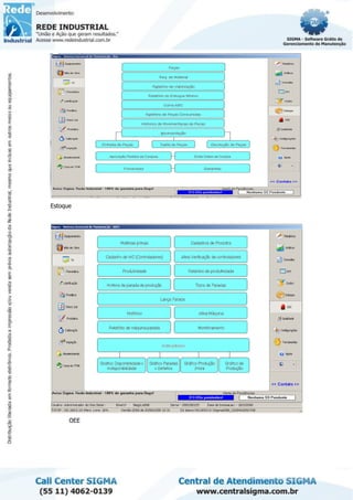 Estoque
OEE
 