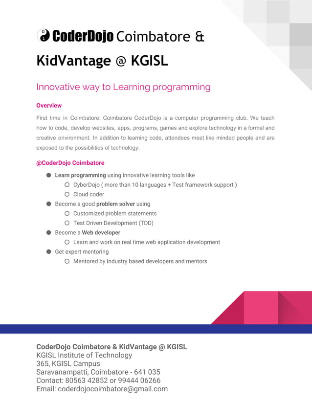 Brochure_CDC | PDF