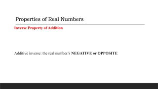 Real Numbers Invers 739124064-Grade-7-Real-Numbers.pptxREAL NUMBERS | PPTX