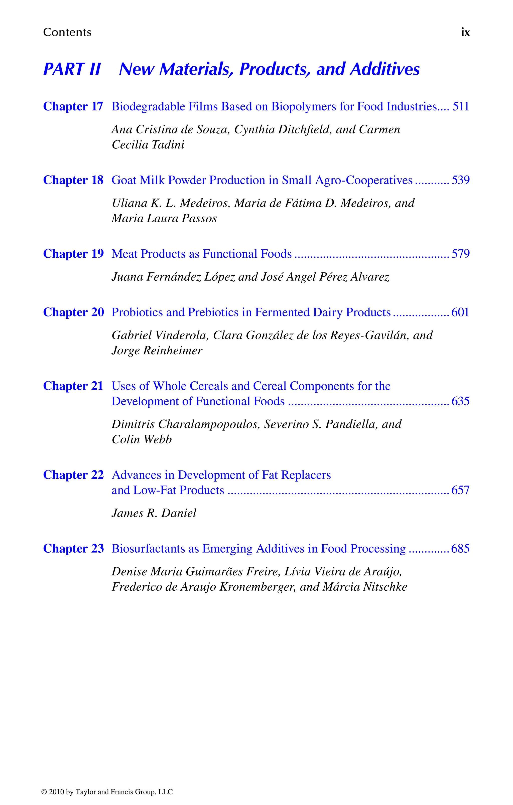 Innovation in Food Engineering New Techniques and Products 1st Edition ...