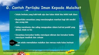 Iman kepada malaikat Allah dan Tugasnya, Jibril mikaik izril izrafil ...