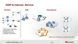WiMAX & LTE Network Introduce For Swift | PDF