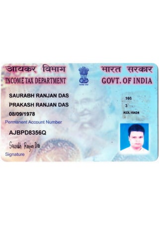 SAURABH DAS-PAN CARD.