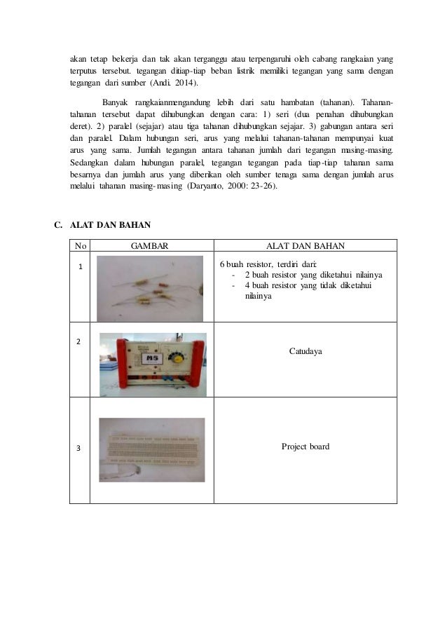  Laporan Praktikum Rangkaian Seri Paralel 