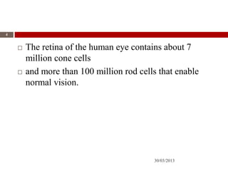 Normal Cell Count Eye Assessment of Inherited Colour Vision Defects | PDF