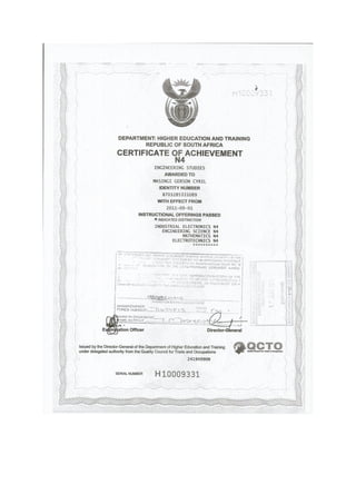 GC Masingi documents | PDF