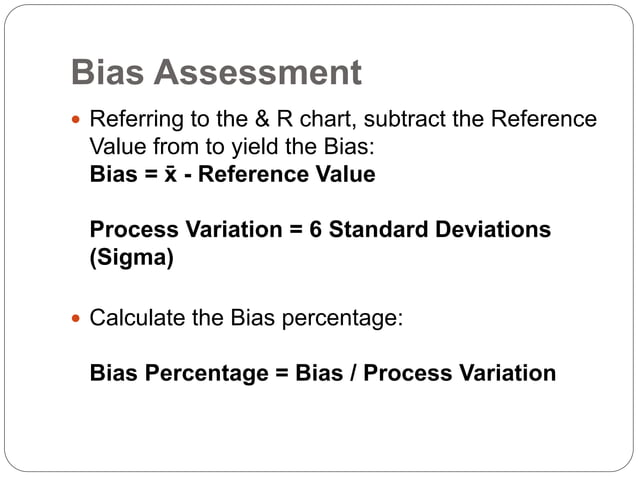 Measurement System Analysis (MSA) | PPTX
