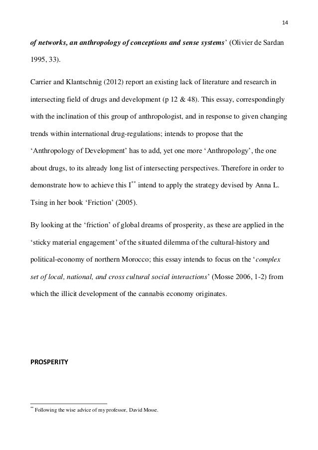 Anthropology dissertation