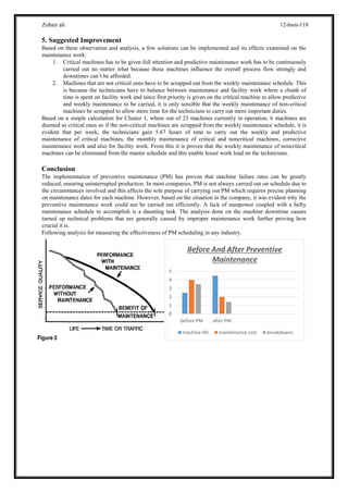 A CASE STUDY ON PREVENTIVE MAINTENANCE | PDF
