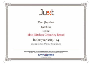 juxt india online_2013-14_ most kitchen chimney brand