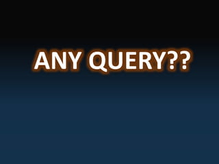 ANY QUERY??
 