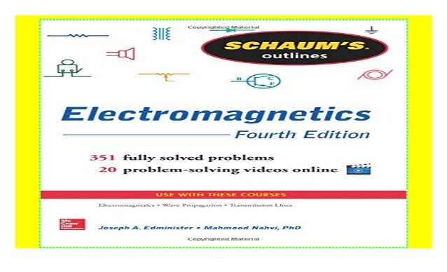 Schaum's Outline of Electromagnetics, 4th Edition (Schaum's Outlines…