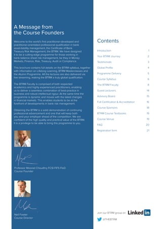 BTRM_Brochure | PDF