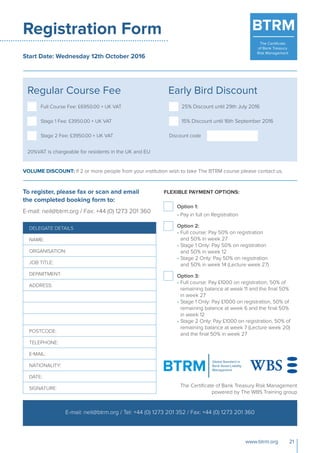 BTRM_Brochure | PDF