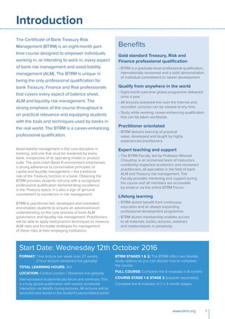 BTRM_Brochure | PDF