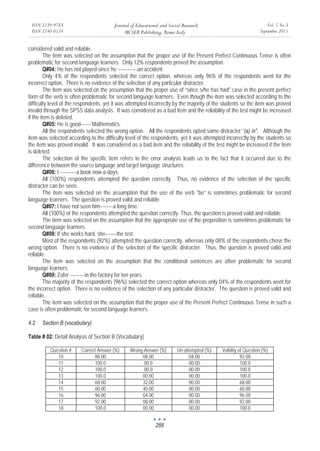 Pilot Study for Validity and Reliability of an Aptitude Test | PDF
