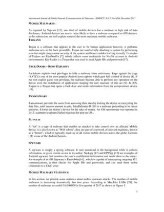 MALWARE DETECTION TECHNIQUES FOR MOBILE DEVICES | PDF