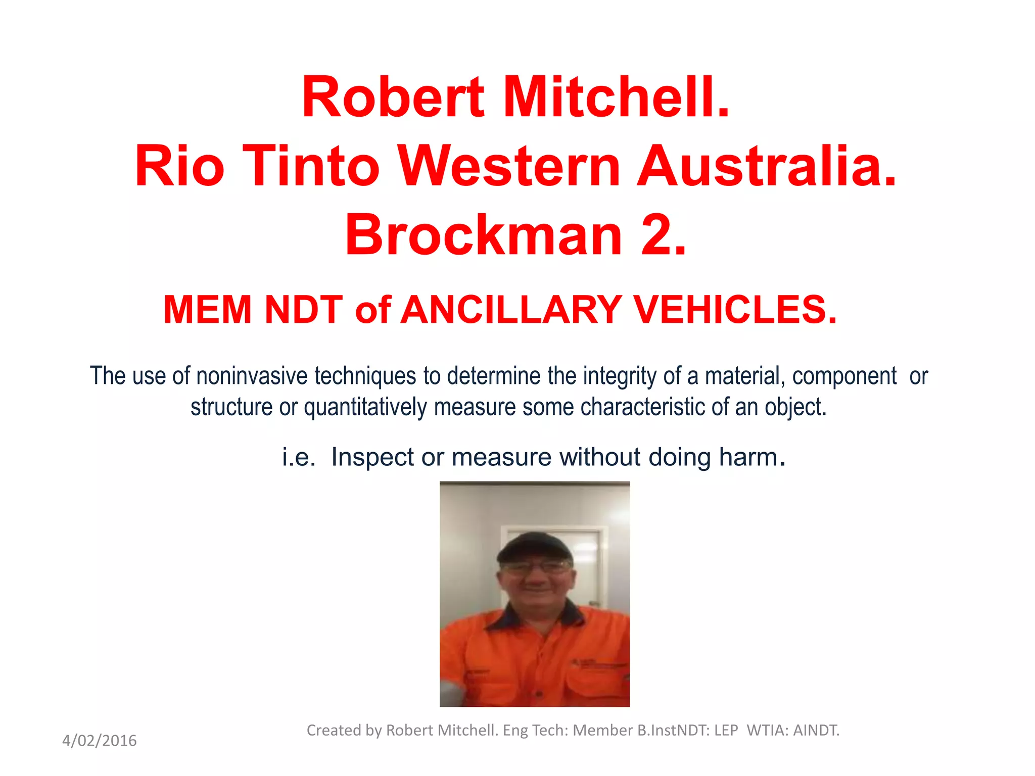 Power Point Rio Tinto Western Australia | PPTX