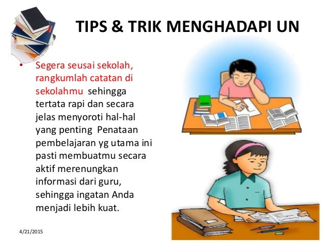 TIPS AND TRIK MENGHADAPI UAN TIPS AND TRIK MENGHADAPI UAN