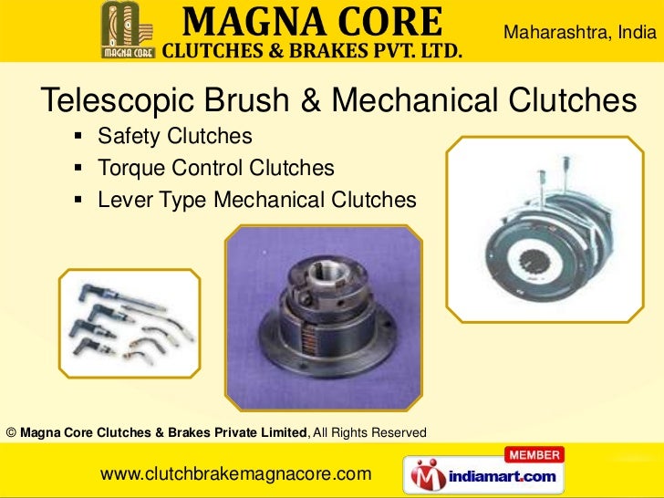 Magna Core Clutches And Brakes Private Limited Maharashtra India