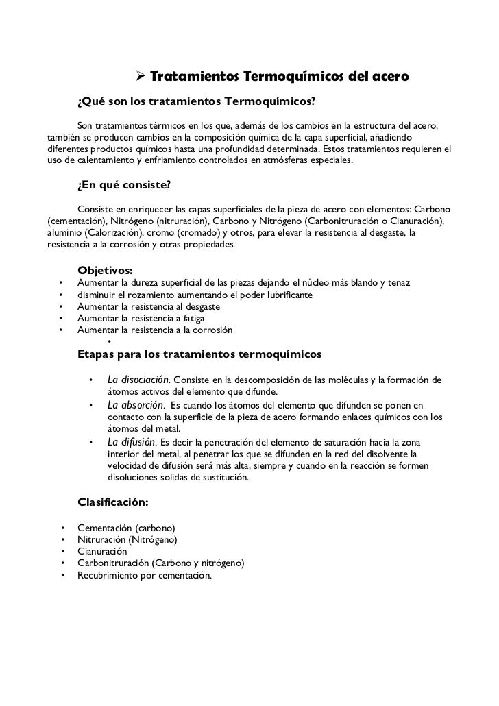TRATAMIENTOS TERMICOS DEL ACERO TRATAMIENTOS TERMICOS DEL ACERO