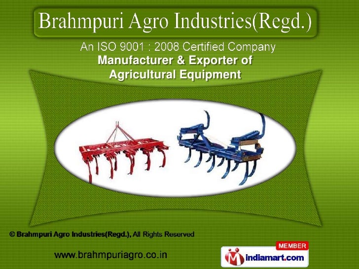 Brahmpuri Agro Industries Regd. Rajasthan India
