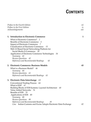 Electronic commerce framework technologies and applications 4th Edition ...