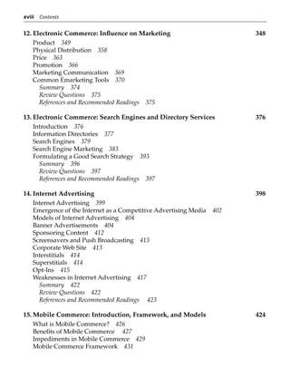 Electronic commerce framework technologies and applications 4th Edition ...
