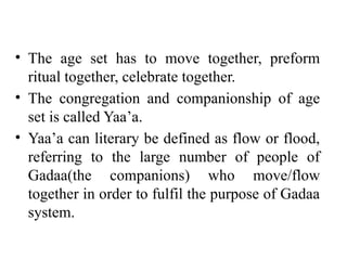 Gaedaa System Comprehensive Overview of the Oromo Gadaa System: Cultural, Political ...