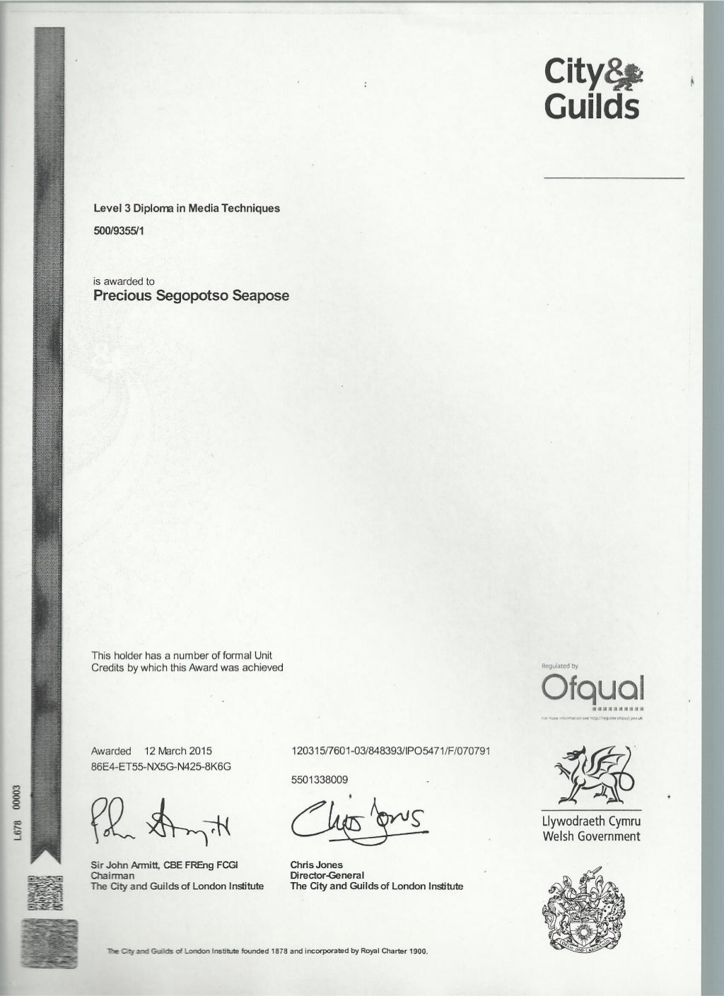 Diploma in Broadcasting