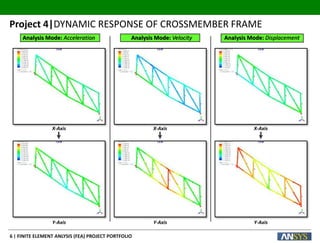 Finite Element Analysis / CAE Portfolio | PPTX