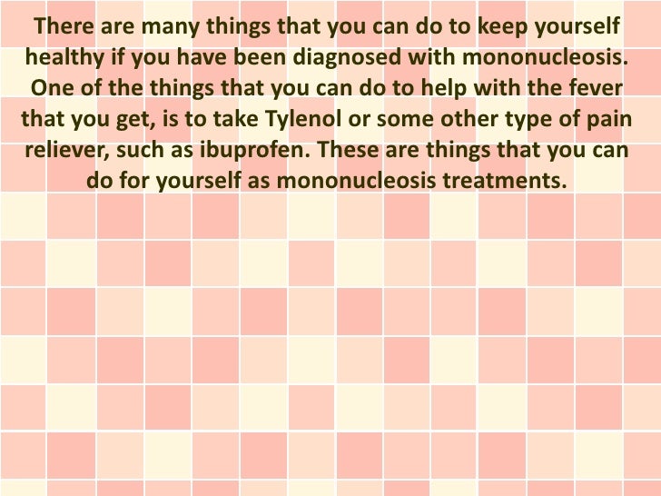 Natural Solutions For Treatment Mononucleosis