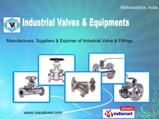 Manufactures, Suppliers & Exporter of Industrial Valve & Fittings Maharashtra, India  