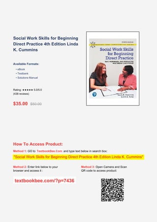 Comprehensive Guide to Social Work Skills for Direct Practice | PDF