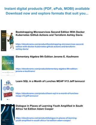 GitHub Actions in Action MEAP V03 Michael Kaufmann | PDF