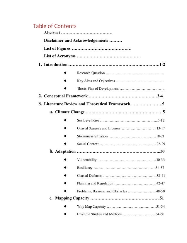 Completed masters thesis