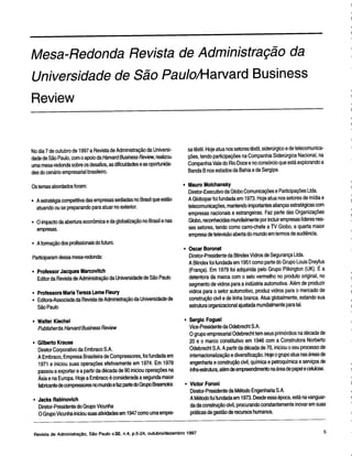 Round Table Harvard Business Review and Revista de Administração da USP