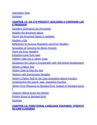 The Rust Programming Language Steve Klabnik | PDF