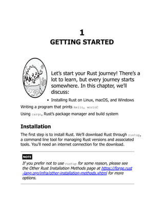 The Rust Programming Language Steve Klabnik | PDF
